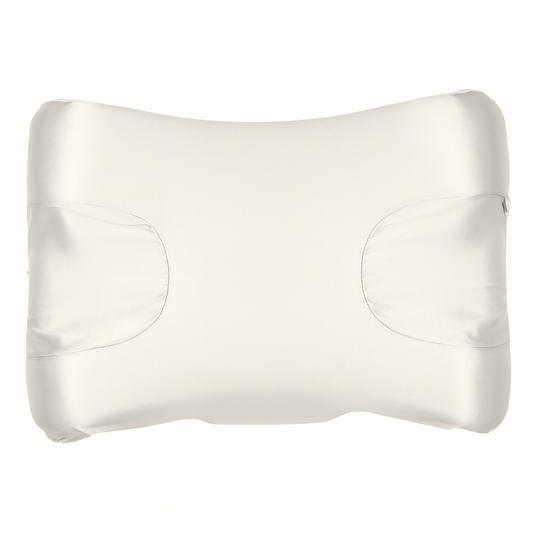 Polštář proti vráskám Qrown® s hedvábným povlakem Premium