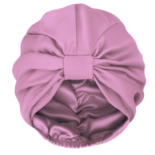 Qrown® Hedvábný turban z morušového hedvábí 22 momme – různé barvy