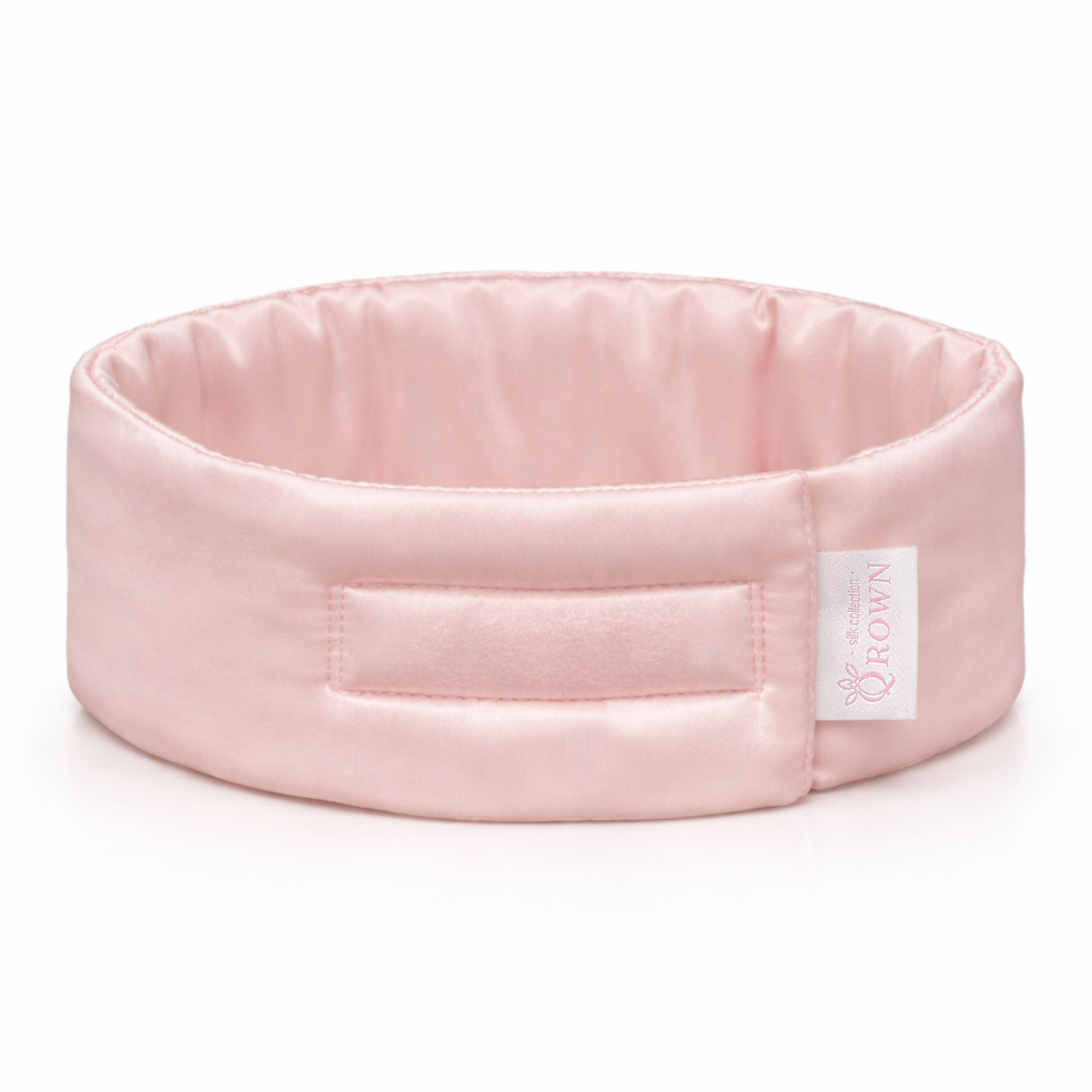 Hedvábná maska na spaní Qrown® Premium