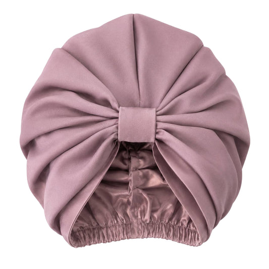 Qrown® Hedvábný turban z morušového hedvábí 22 momme – různé barvy