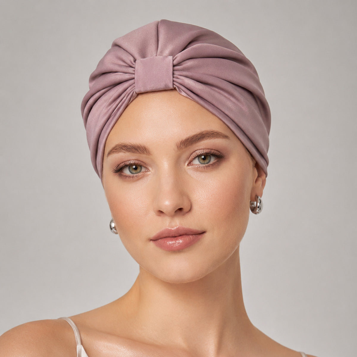 Qrown® Hedvábný turban z morušového hedvábí 22 momme – různé barvy