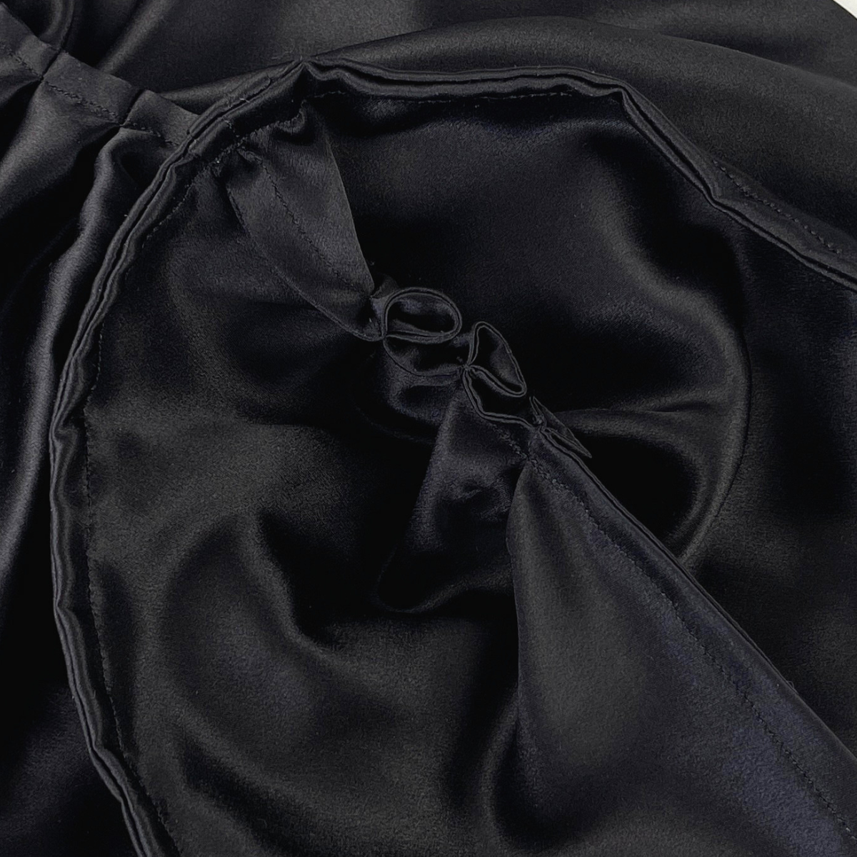 Qrown® Hedvábný turban z morušového hedvábí 22 momme – různé barvy